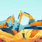 What are the parts of the excavator?