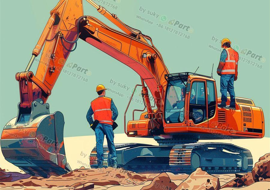 What is excavator parts?