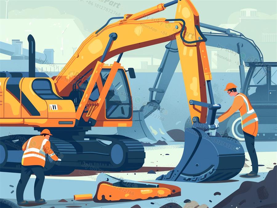 The Benefits of OEM vs. Aftermarket Excavator Parts