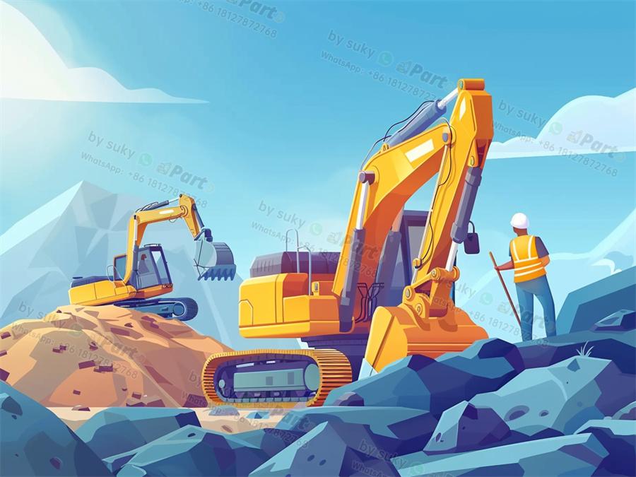 How to Identify Genuine Excavator Parts How to Identify Genuine Excavator Parts