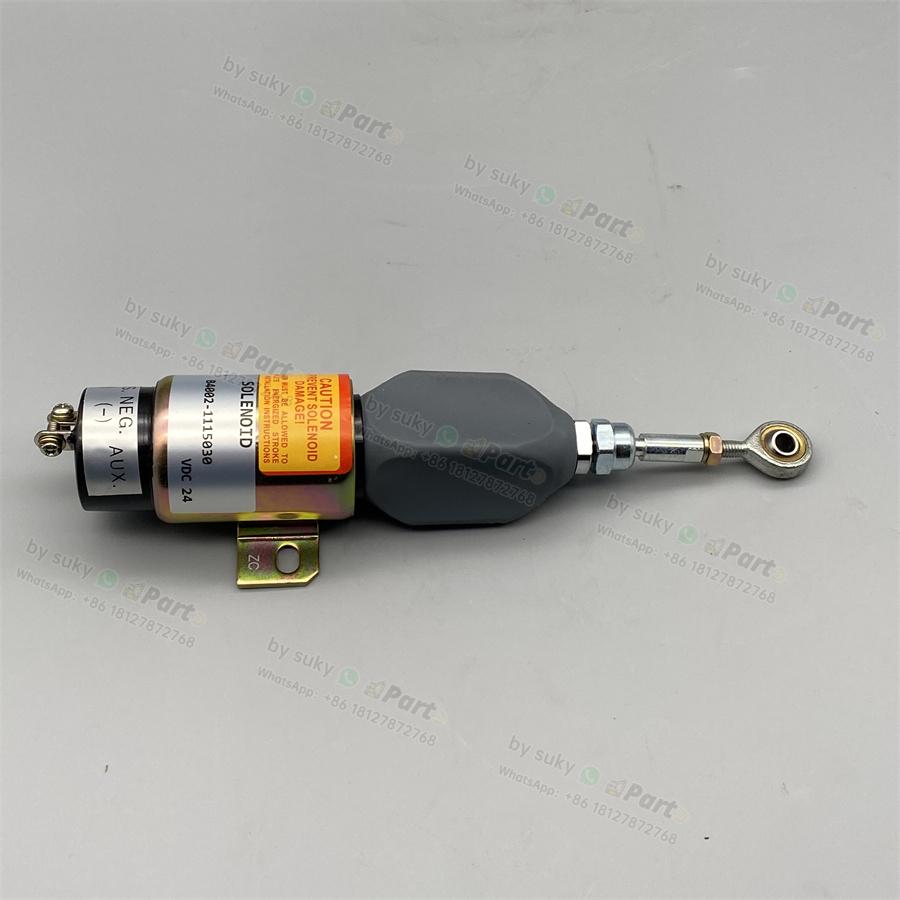 B4002-1115030 Stop Solenoid Valve 24V for Komatsu PC60-7 PC120-7 PC200-7 PC300-7 PC350-7 B4002-1115030 Stop Solenoid Valve 24V for Komatsu PC60-7 PC120-7 PC200-7 PC300-7 PC350-7