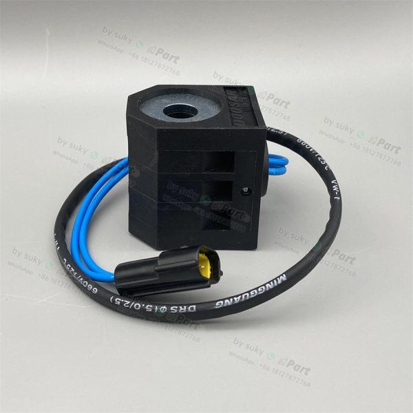 24V DC Solenoid Valve Coil for Doosan DH220-5