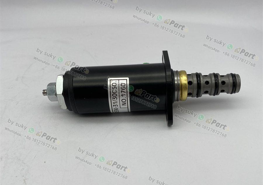 KDRDE5K-31/30C50 Solenoid Valve for Kobelco SK170-8 SK200-8 SK210-8 SK210LC-8 SK230-6E