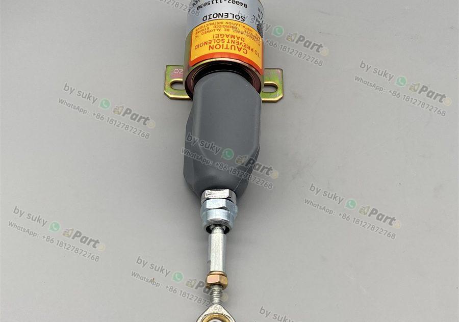 B4002-1115030 Stop Solenoid Valve 24V for Komatsu PC60-7 PC120-7 PC200-7 PC300-7 PC350-7