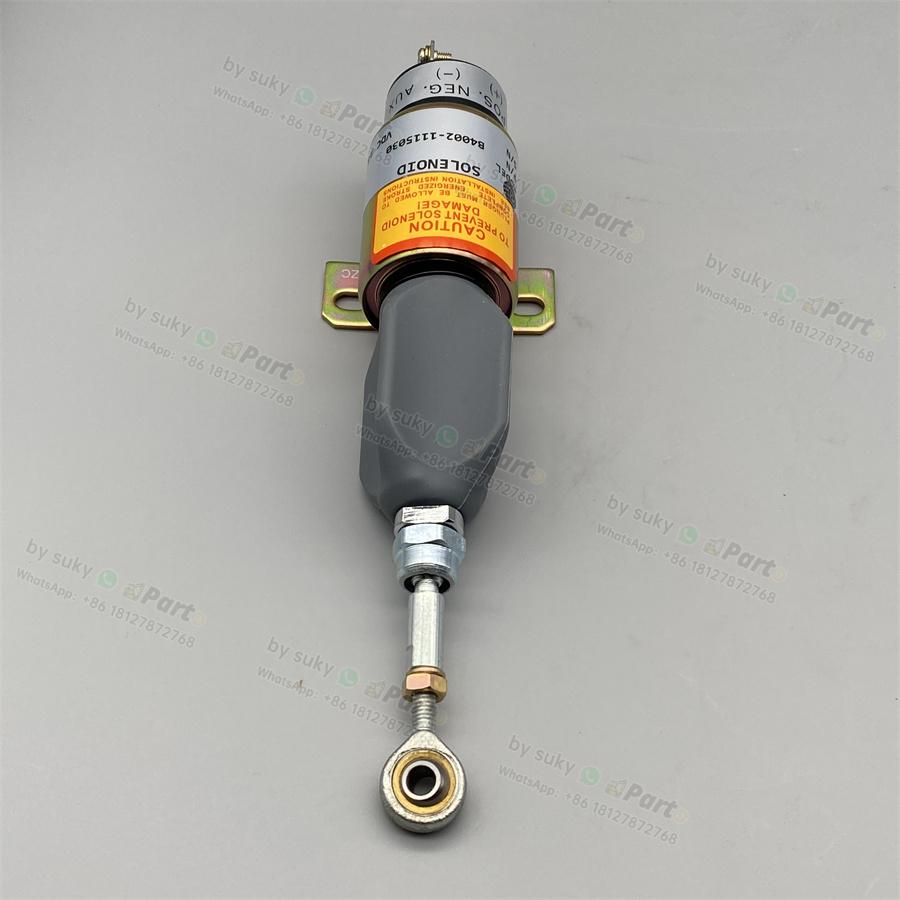 B4002-1115030 Stop Solenoid Valve 24V for Komatsu PC60-7 PC120-7 PC200-7 PC300-7 PC350-7 B4002-1115030 Stop Solenoid Valve 24V for Komatsu PC60-7 PC120-7 PC200-7 PC300-7 PC350-7