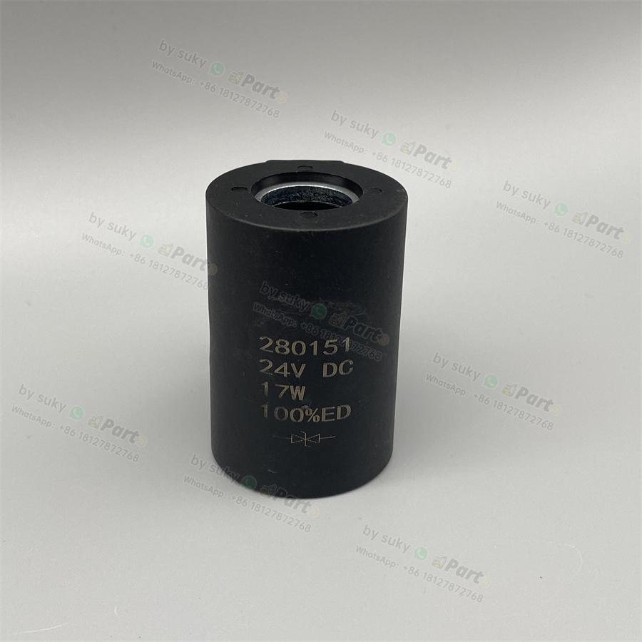 280151 Solenoid Valve Coil 24V for Doosan DX140 280151 Solenoid Valve Coil 24V for Doosan DX140