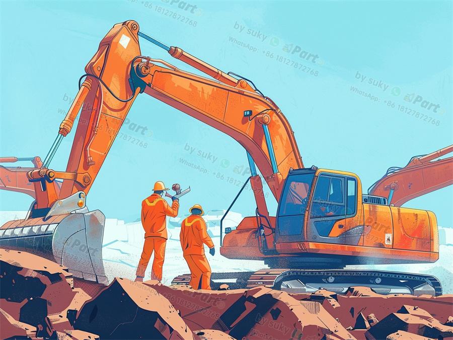 What are the parts of the excavator arm? What are the parts of the excavator arm?