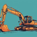 What is the name of excavator boom parts?