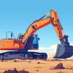 What are the basic parts of excavator?