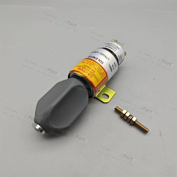 SA-3796-12 1751-12E7U1B1S5 3T 12V Fuel Shut Off Solenoid Valve for Caterpillar CAT 200B