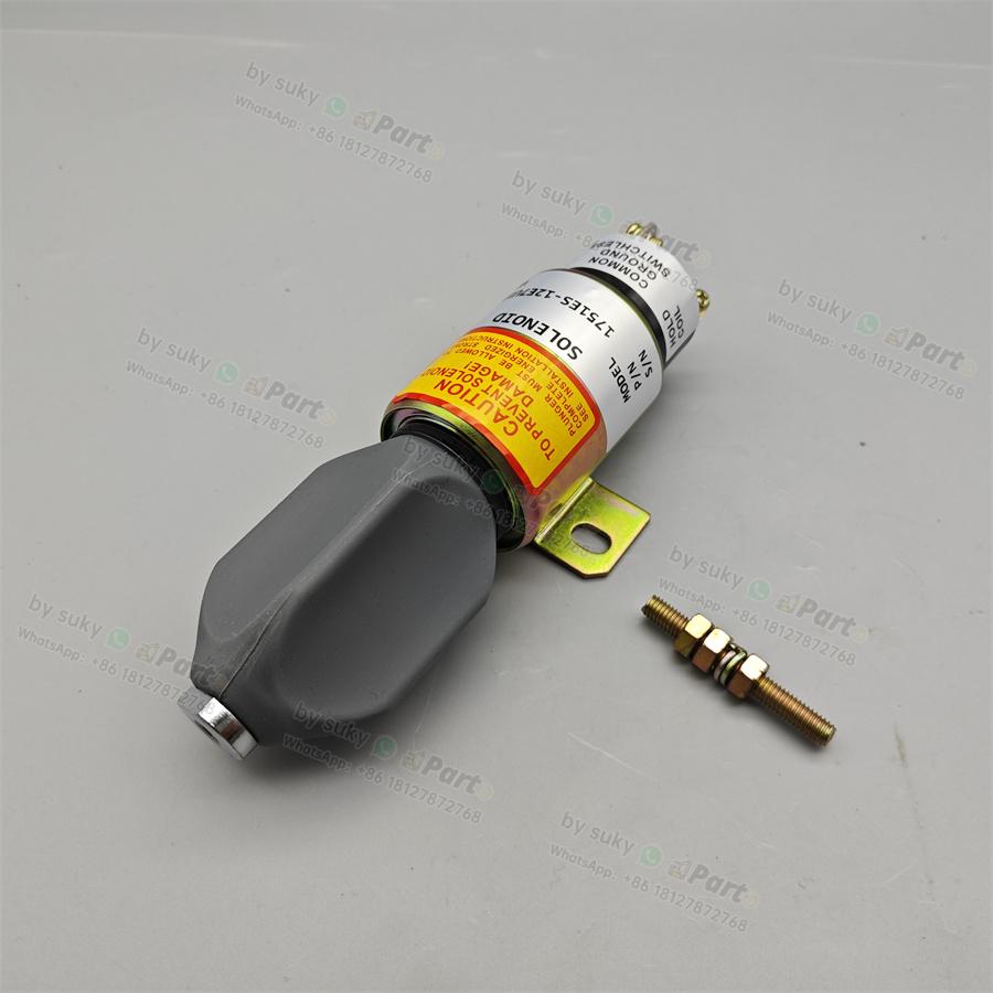 SA-3796-12 1751-12E7U1B1S5 3T 12V Fuel Shut Off Solenoid Valve for Caterpillar CAT 200B SA-3796-12 1751-12E7U1B1S5 3T 12V Fuel Shut Off Solenoid Valve for Caterpillar CAT 200B