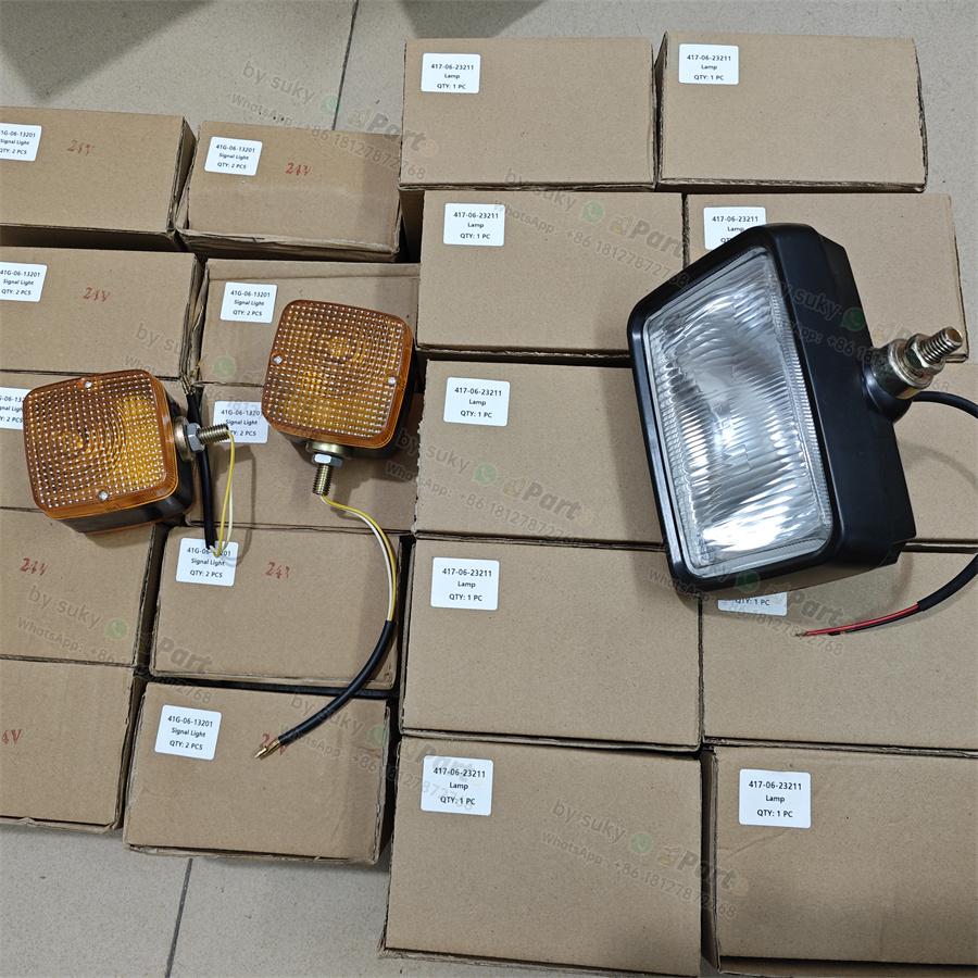 417-06-23211 417-06-23212 Head Lamp for Komatsu 417-06-23211 417-06-23212 Head Lamp for Komatsu
