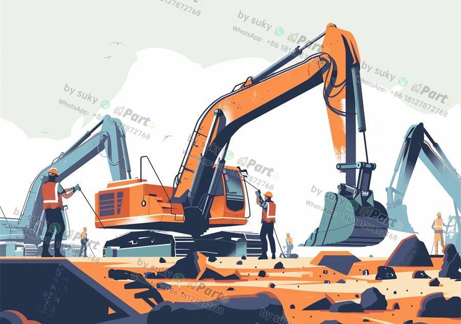 17d excavator parts manual