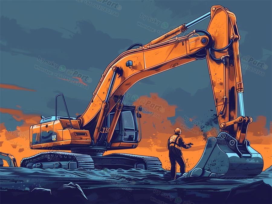 40nx excavator parts breakdown