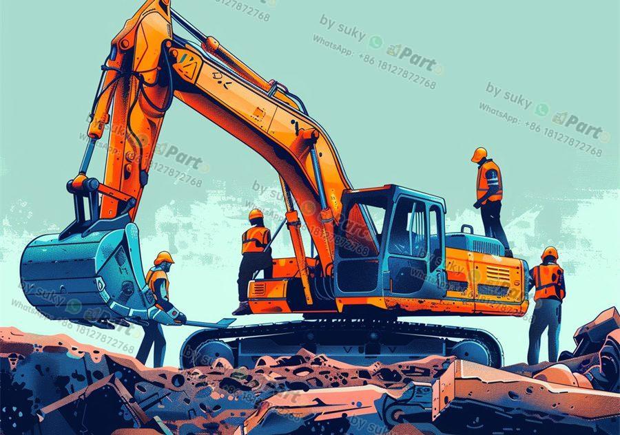 330 cat excavator parts
