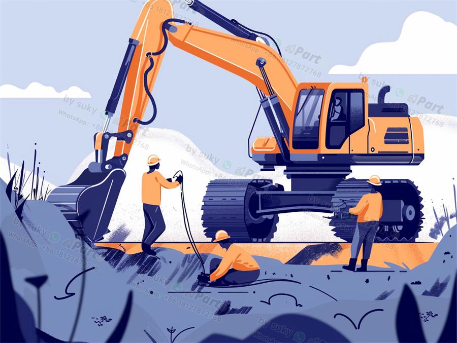 how to pull fuel pump on 270 hitachi excavator