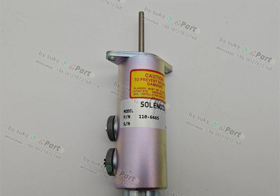 110-6465 6T-4122 Fuel Shutoff Solenoid for Caterpillar CAT 330B