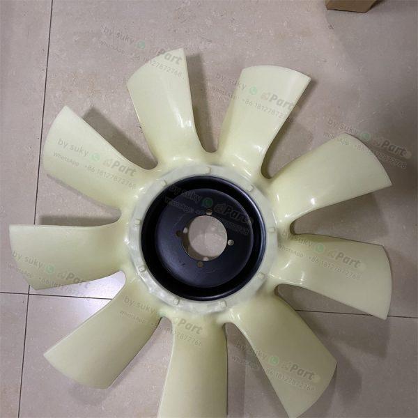 9 blades 4 holes Engine Fan for Volvo EC290B