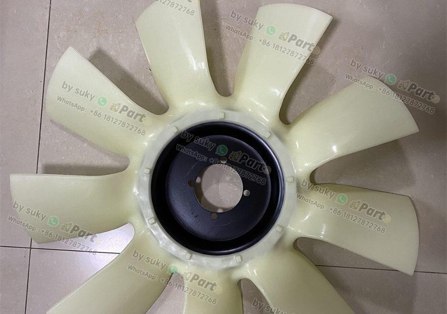 9 blades 4 holes Engine Fan for Volvo EC290B