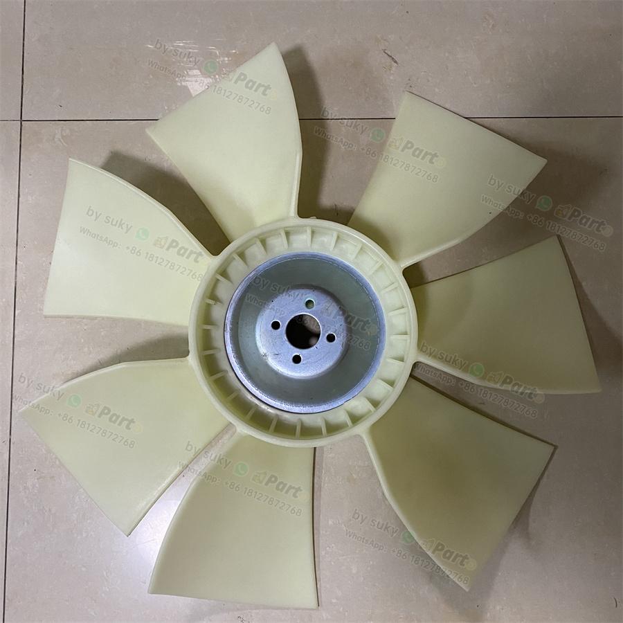 7 blades 4 holes Engine fan for Hitachi ZX250