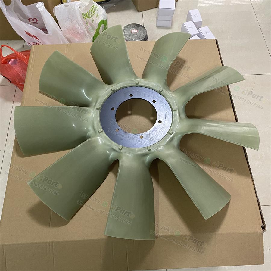 Engine Cooling Fan 9 blades 6 holes for Caterpillar CAT 320D2 Engine Cooling Fan 9 blades 6 holes for Caterpillar CAT 320D2