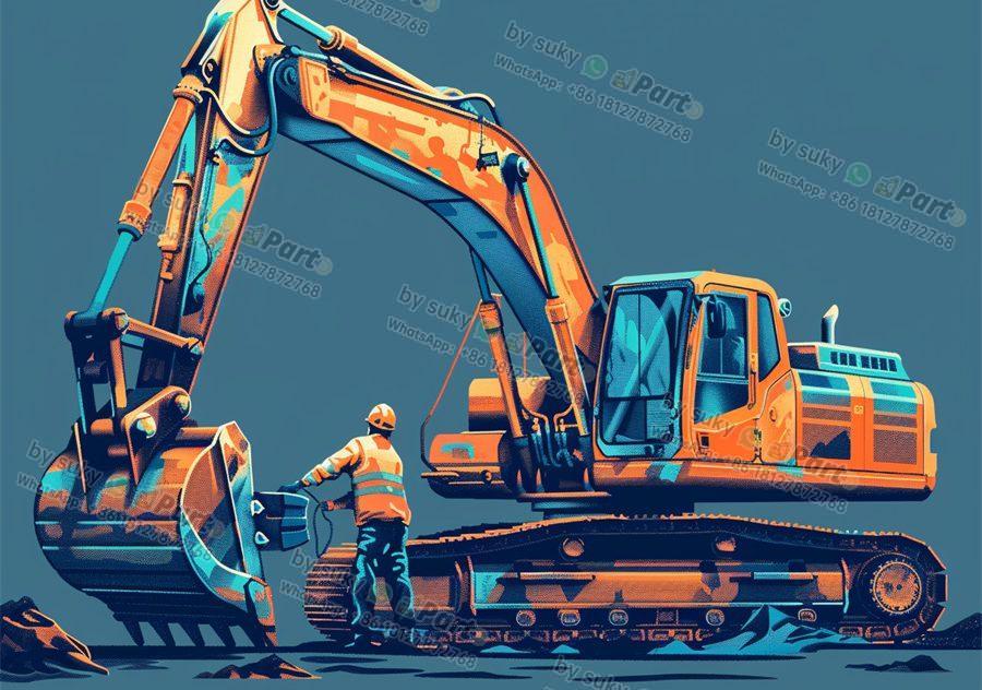 excavator parts price