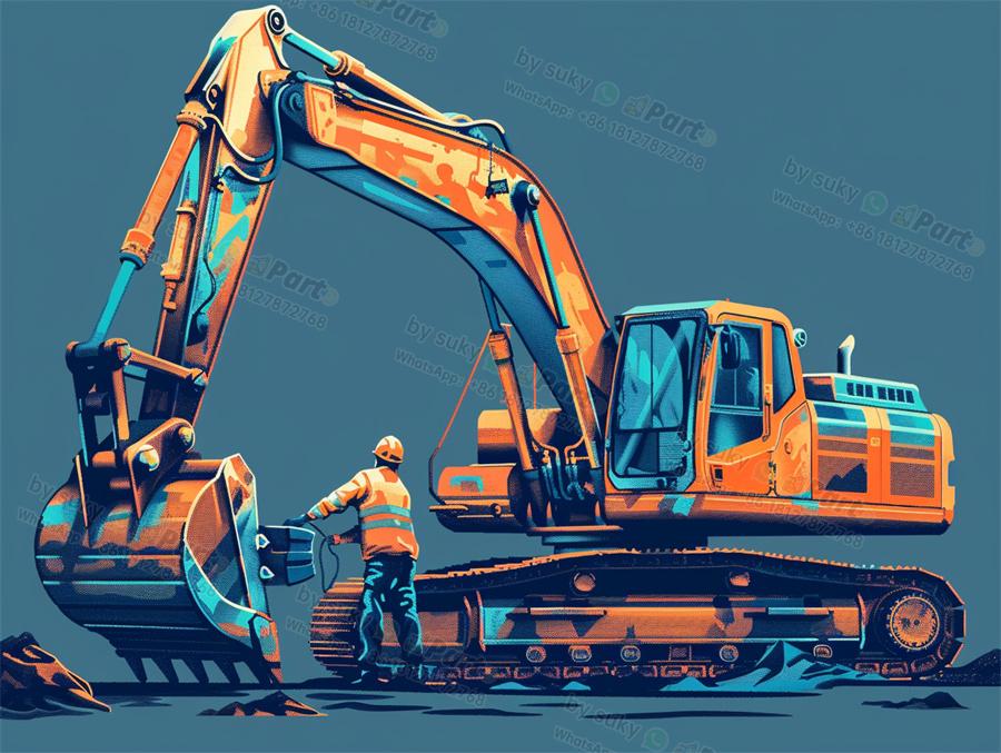 excavator parts price