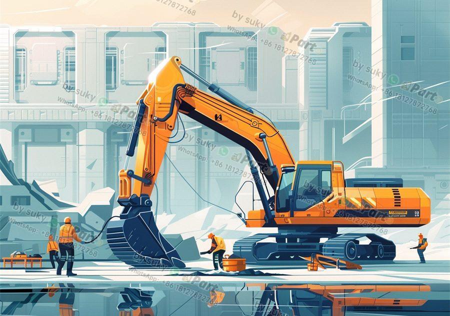 excavator fuel parts excavator fuel parts