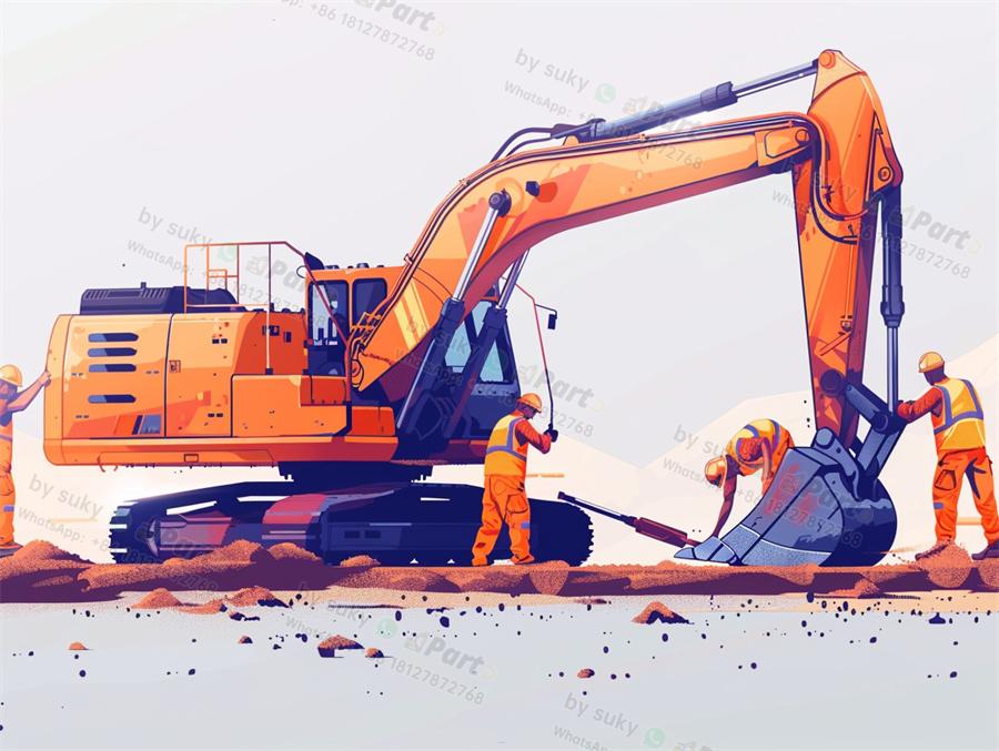 excavator engine parts exporters