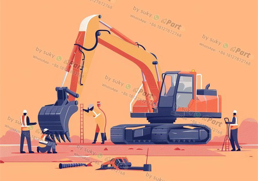 excavator cable control parts excavator cable control parts