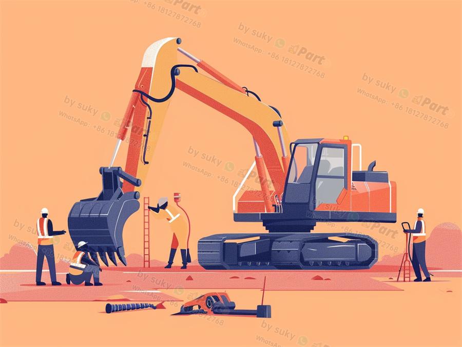 excavator cable control parts excavator cable control parts