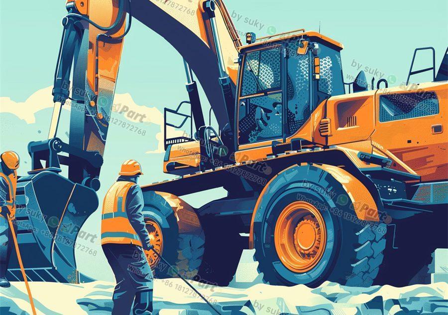 excavator machinery parts