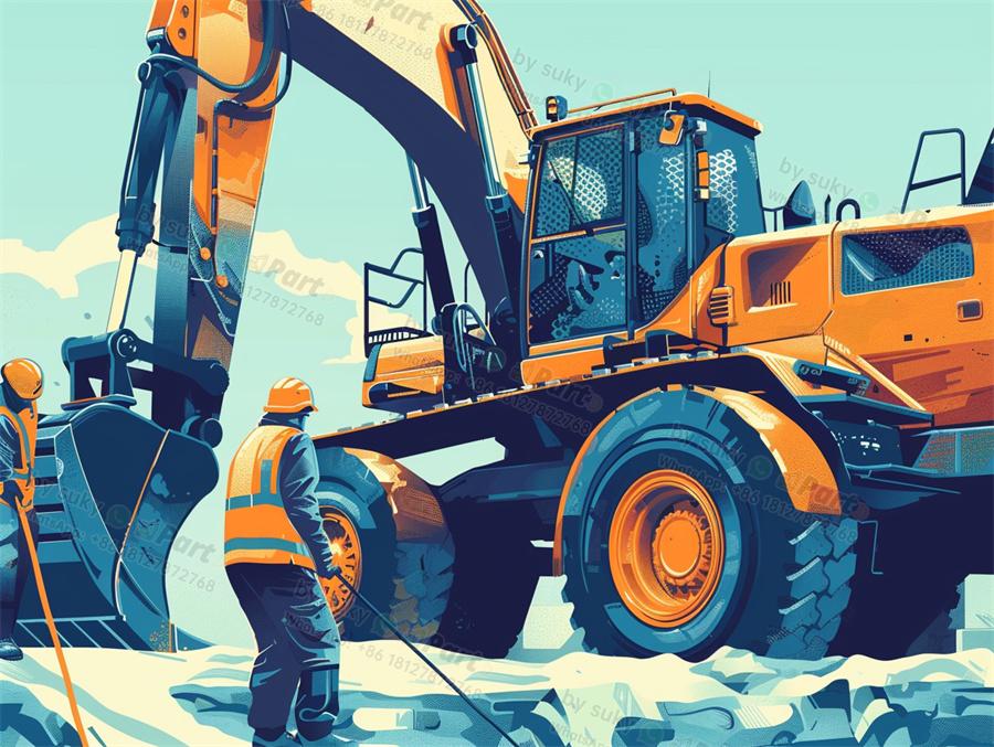 excavator machinery part excavator machinery part