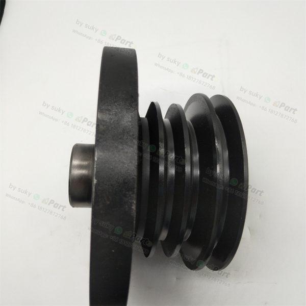 1-12371470-0 1123714700 Crankshaft Belt Pulley for Isuzu 6BG1 Hitachi ZX200-5G ZX230