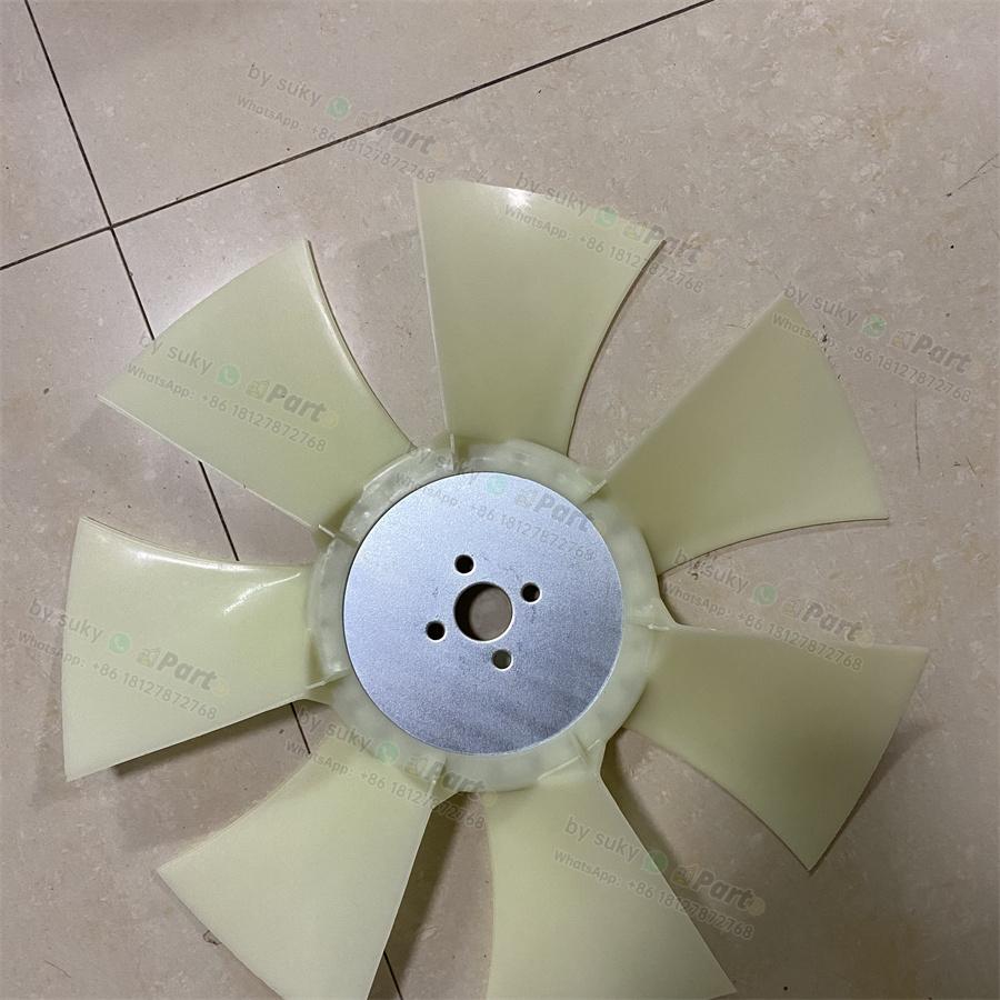 7 Blades 4 Holes Engine Fan for Volvo EC55 7 Blades 4 Holes Engine Fan for Volvo EC55