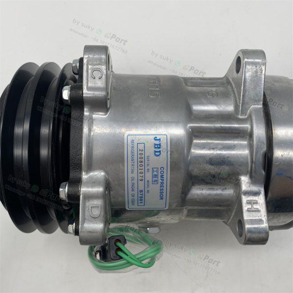 200801079 Air Conditioning Compressor for Volvo D6E EC210 200801079 Air Conditioning Compressor for Volvo D6E EC210