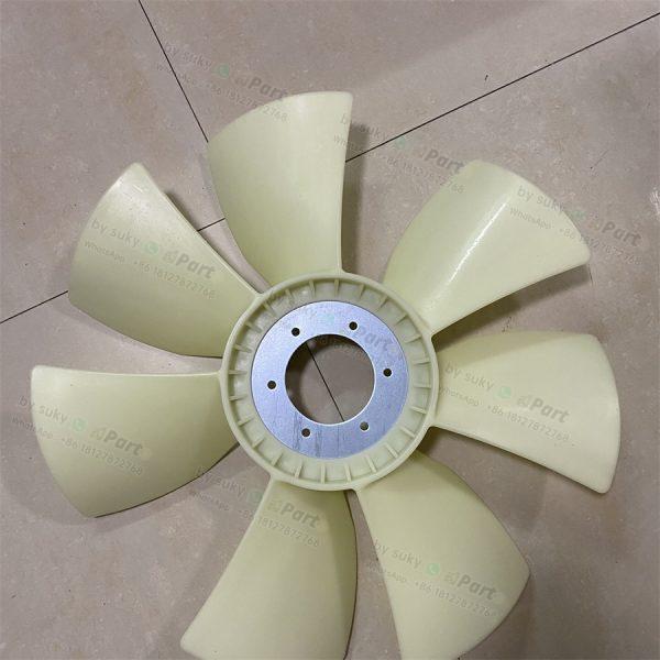 VHS163063000 Cooling Fan 7 blades 6 holes for Kobelco SK200-8 SK250-8