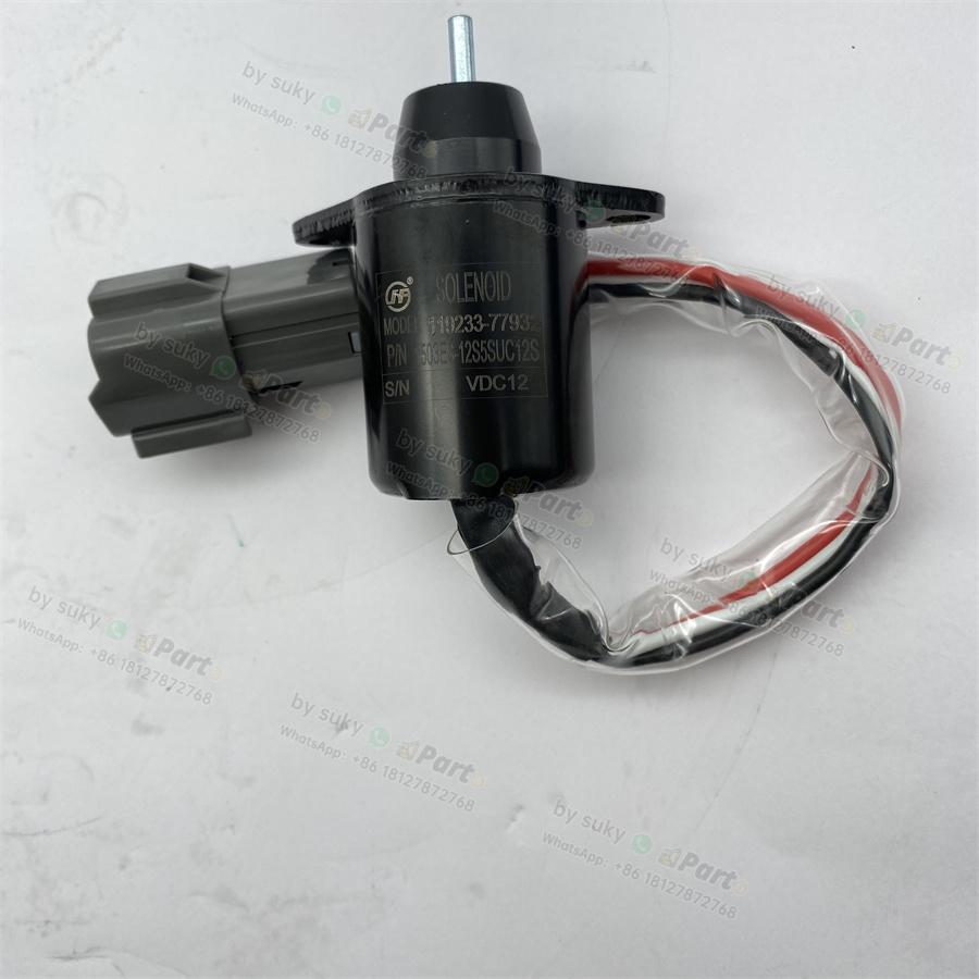 119233-77932 1503ES-12S5SUC12S Fuel Shut Off Solenoid for Yanmar 4TNV98 119233-77932 1503ES-12S5SUC12S Fuel Shut Off Solenoid for Yanmar 4TNV98