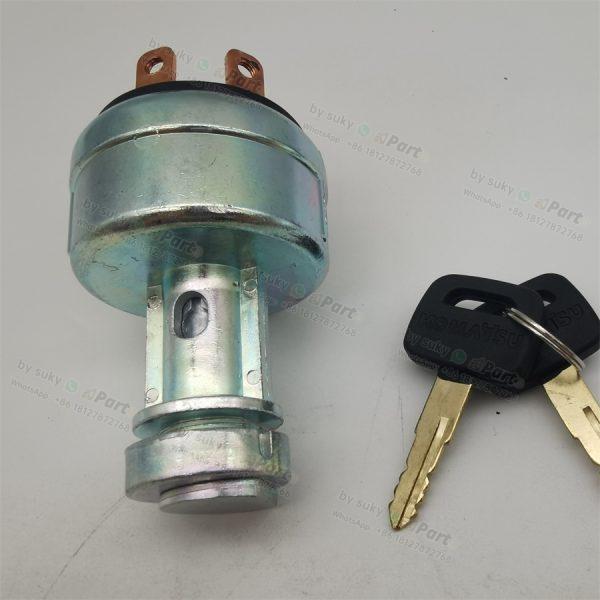 22B0611910 Ignition Switch with Key for Komatsu PC-7 PC120-6 PC200-7 PC360-7