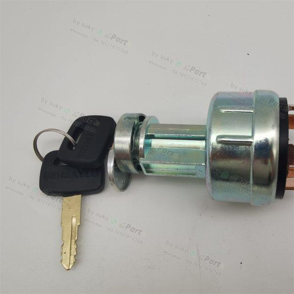 22B0611910 Ignition Switch with Key for Komatsu PC-7 PC120-6 PC200-7 PC360-7