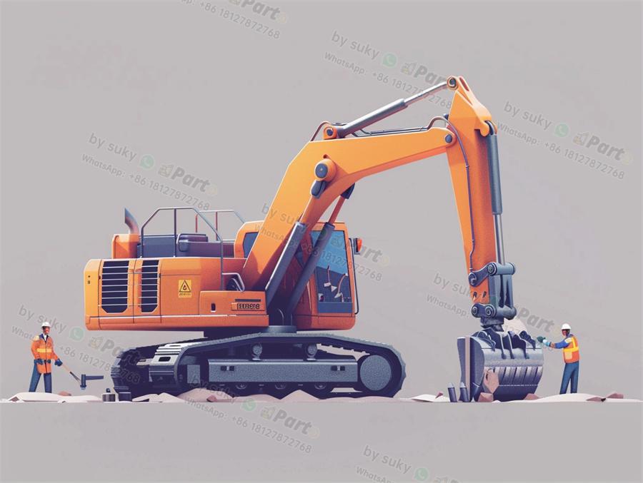 crawler excavator spare parts supplier