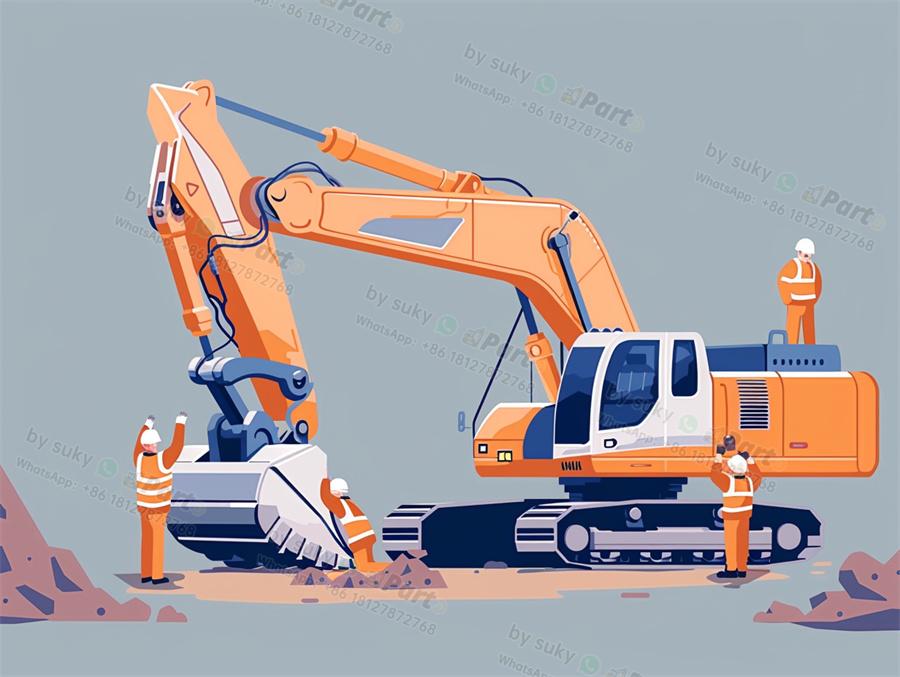 crawler excavator undercarriage parts crawler excavator undercarriage parts