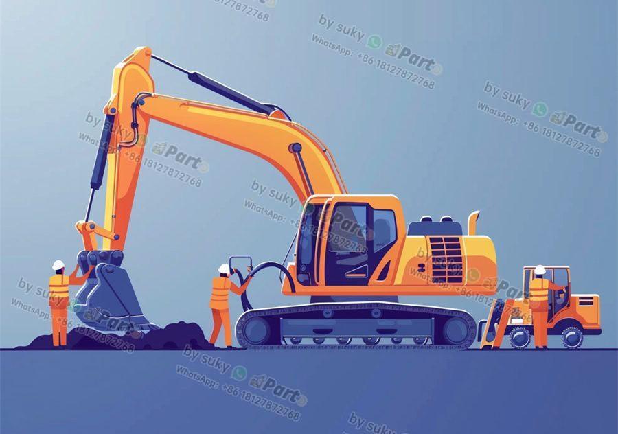 crawler excavator spare parts pricelist