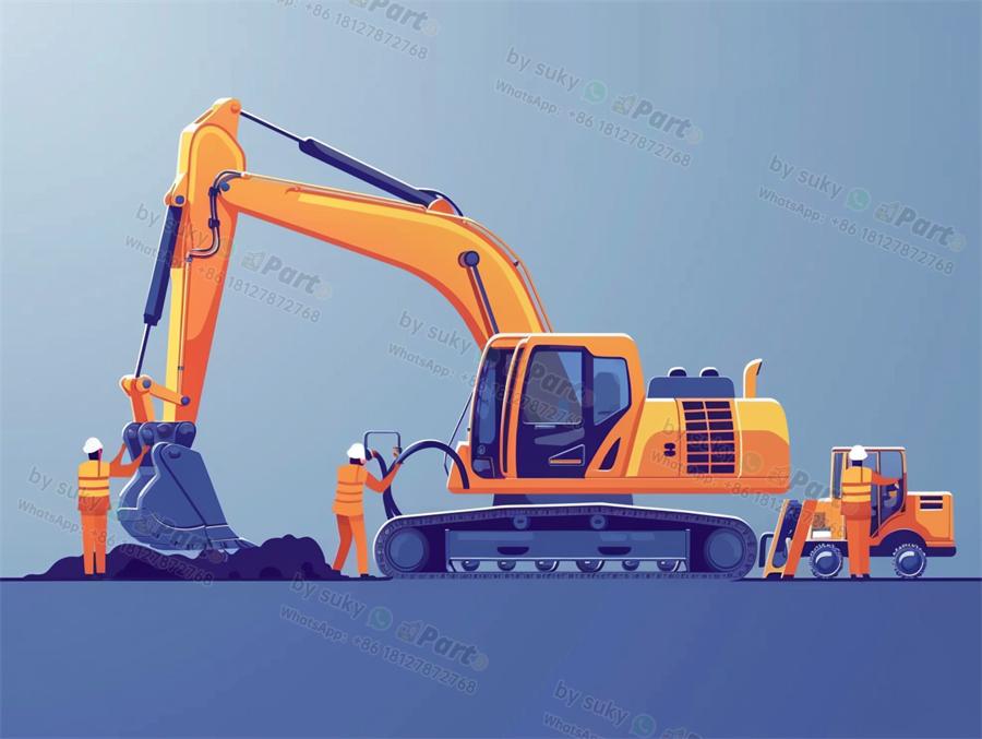 crawler excavator spare parts pricelist