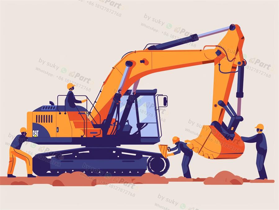 crawler excavator spare parts crawler excavator spare parts