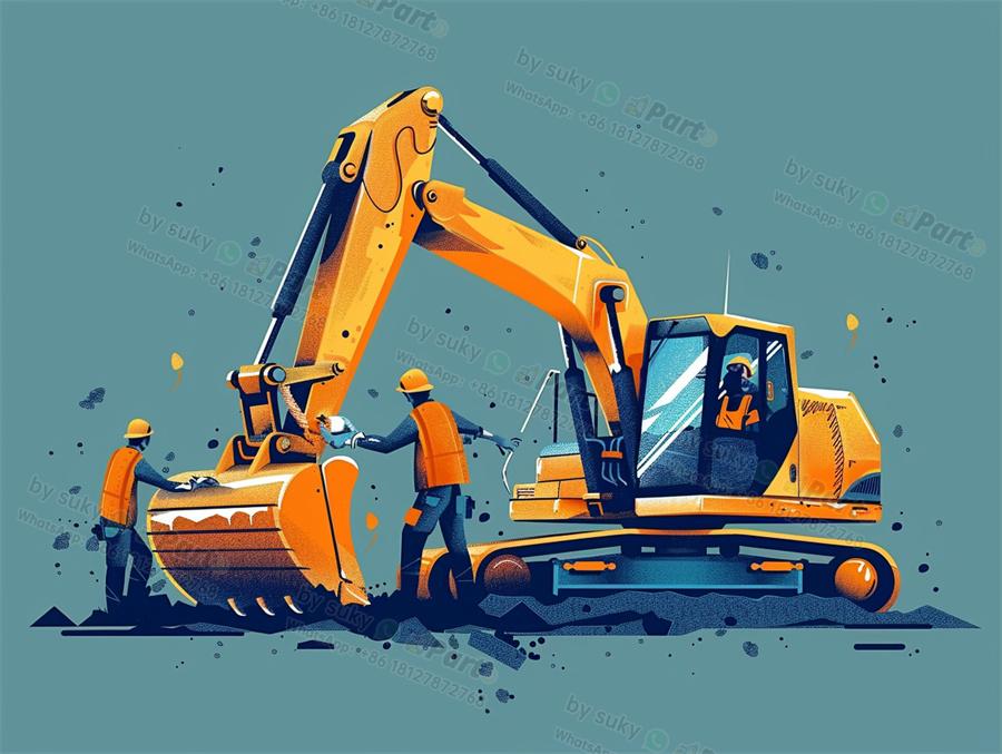 china excavator spare part exporters