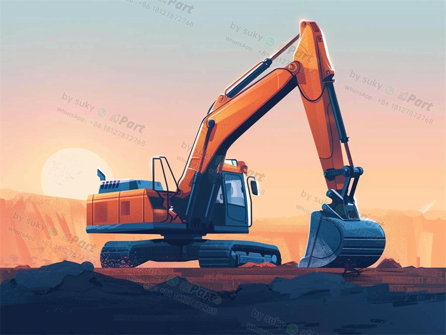 case cx50b excavator parts