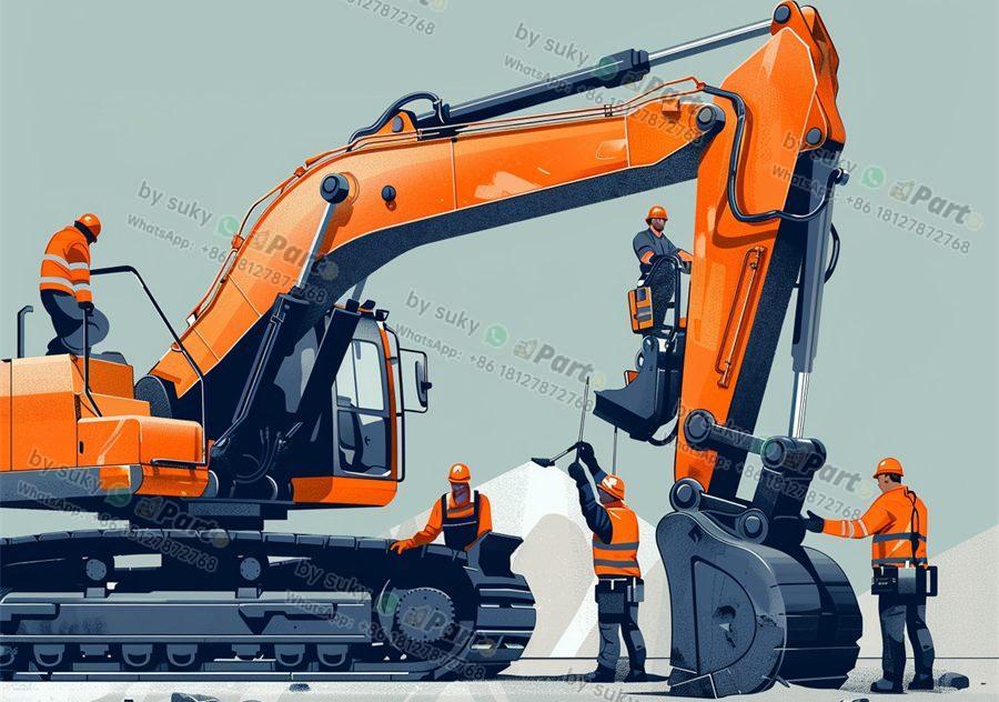 case construction mini excavator cx36 parts