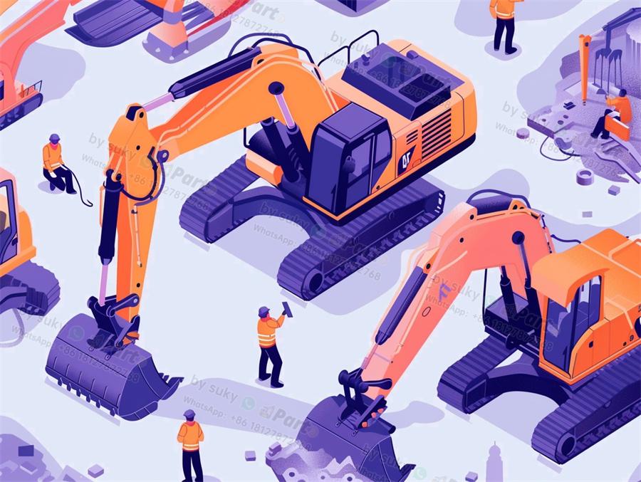 cat 307 excavator parts diagram