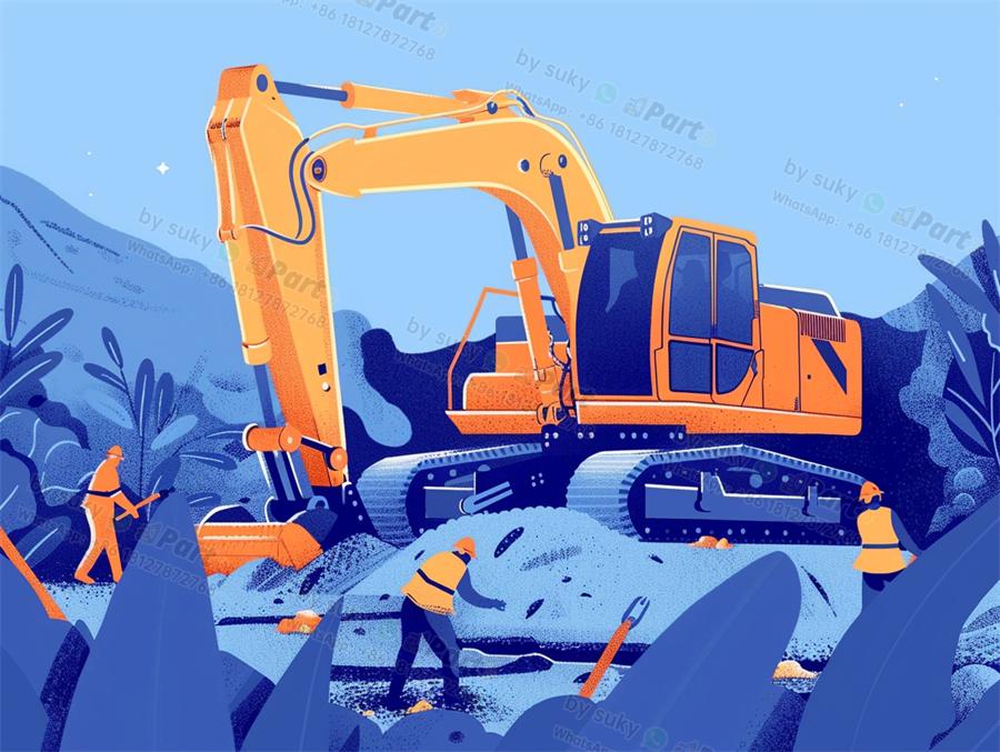 excavator spare parts wholesale